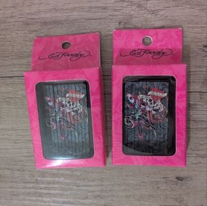 LAST ONE: Ed Hardy Love Kills Hair Pins Bobby Pins X 2 Packs New! Y2K 90s Retro